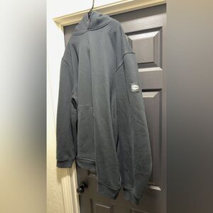 Men's Black Hooded Sweater - BRUNT